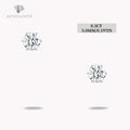 Exquisite Moissanite Stud Earrings, D Color VVS, Brilliant Round Cut, S925 Sterling Silver, Perfect Jewelry Gift For Birthday, Christmas, Valentine'S Day, With Velvet Pouch, Silvery Polishing Cloth & Ear Backs. Total Weight Of The Product (4.25g)