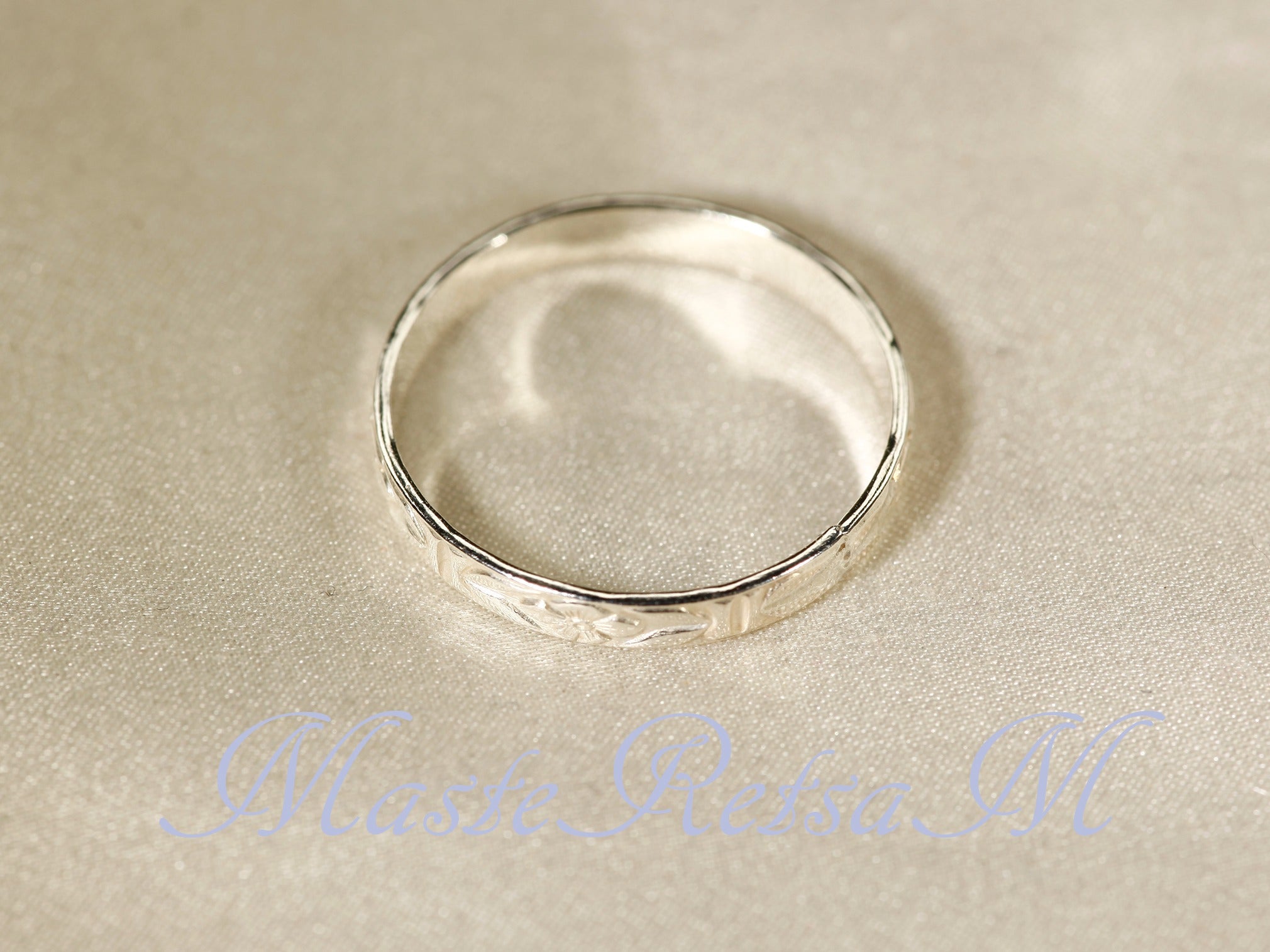2124 MASTERETSAM 925 Sterling Silver Pattern Ring, Ring for Women, Ring for Men, Handmade Ring