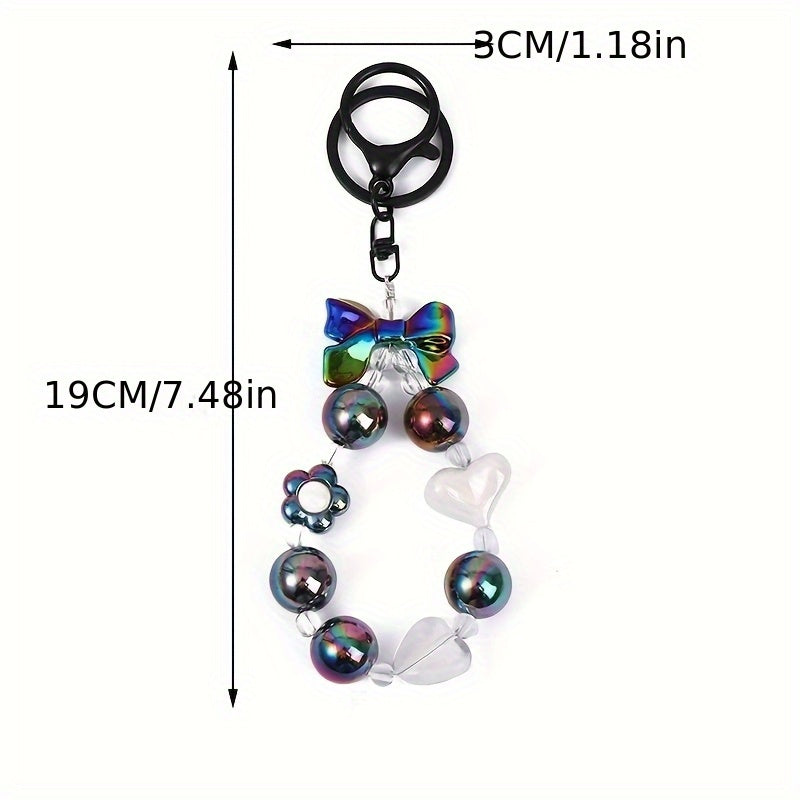 Love Diamond Keychain Bulk 12 Pack | Titanium Steel Chain, Stainless Steel Heart Charm, Multi-Color Gift Set for Best Friends, Sisters, Valentine's Day & Mother's Day