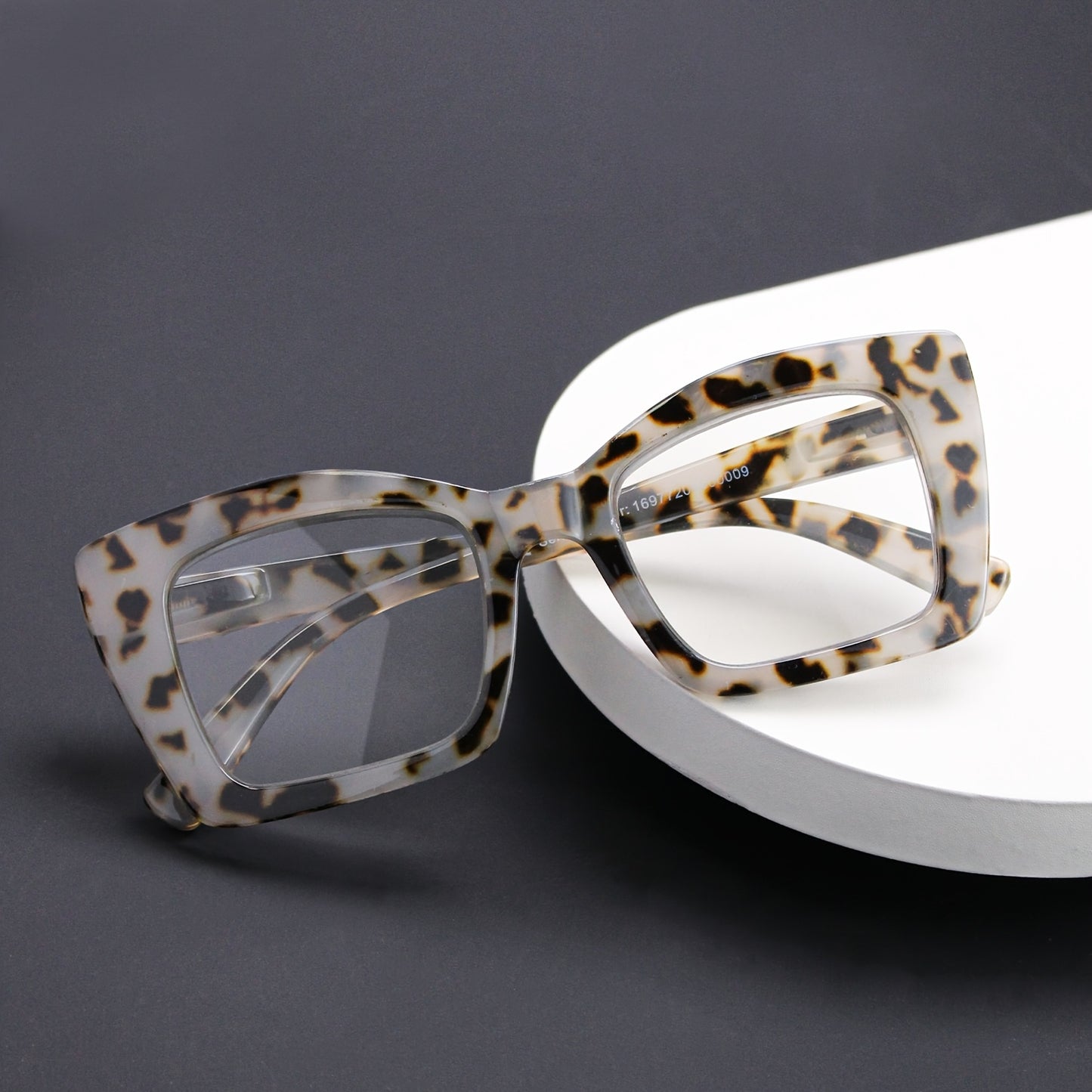 Reading Glasses for Women 7 Pack - Large Square Frame with Spring Hinges Vintage Print Design +1.0 to +4.0 Magnification, Durable PC Frame Comfortable Fit Stylish Readers for Everyday Use