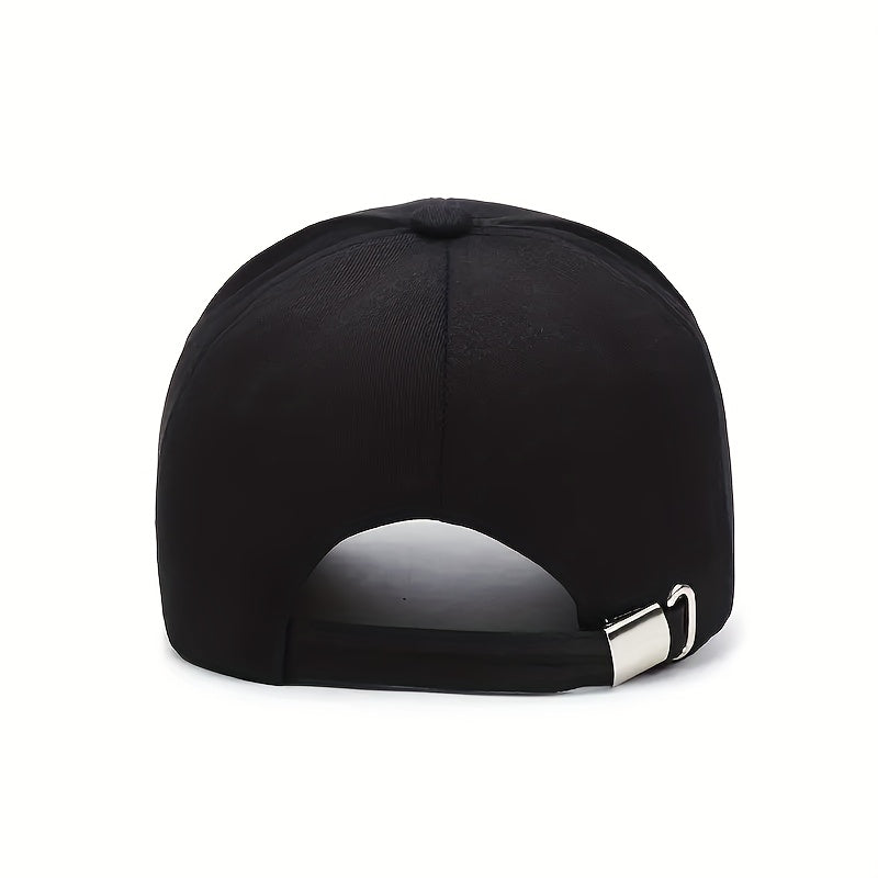 4pcs Lightweight Unisex Embroidered Baseball Hat Cap - Cross Embroidery Casual Sports Caps for Women And Men, Easy Casual Dad Hats, Sunhat, Adjustable Solid Color, Suitable for All Seasons