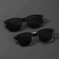 2 Pairs of Fashionable Square Glasses, Lightweight and Comfortable, Unisex, Suitable for Daily Life and Party Decorative Glasses