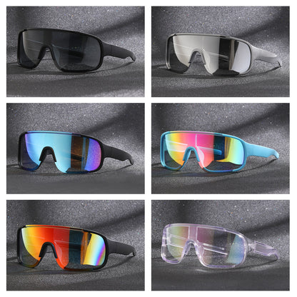 Sports Sunglasses Bulk Set 6 or 12 Pairs - UV Protection Anti-Glare HD Lens Lightweight PC Frame Men Women Outdoor Driving Cycling