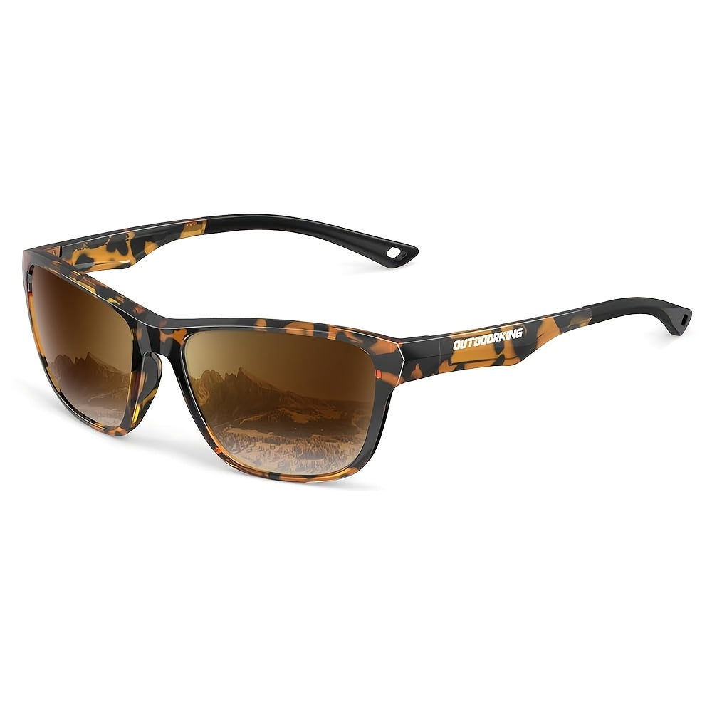 Polarized Sunglasses Women Men Lightweight Trendy Fashion Eyewear Pink Purple Tortoiseshell Gradient Brown UV Protection Gift Valentine Birthday Easter