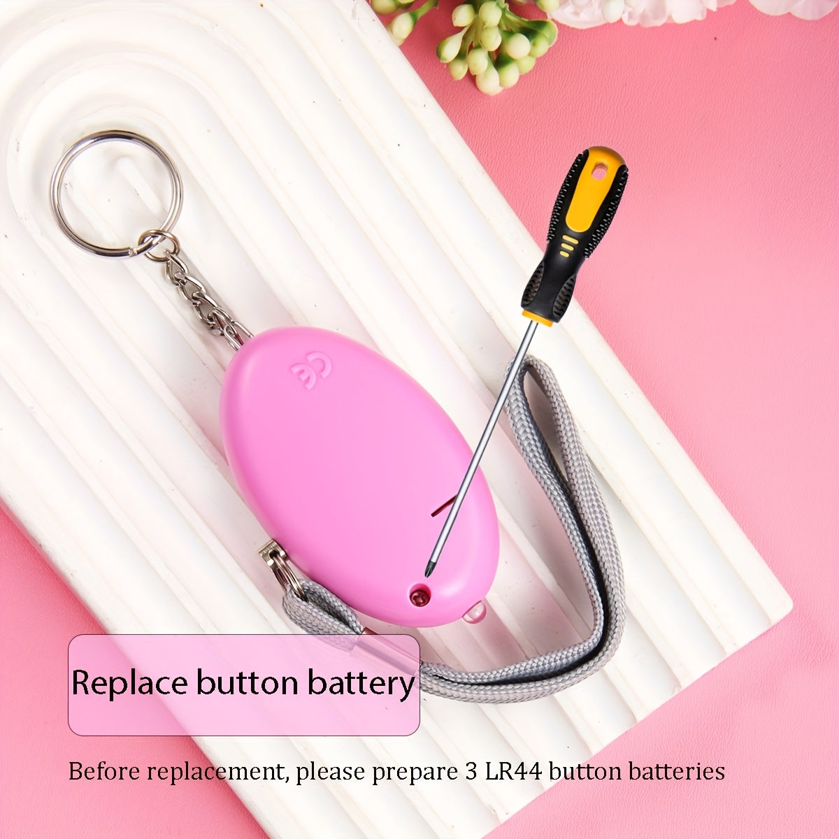Safety Keychain for Women&Men with Personal Safety Alarm, Safety Keychain Accessories with Whistle, for Your Safety, Protection Keychain Full Set.