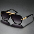 Retro Full-Rim Glasses - Zinc Alloy Frame & PC Lenses, for Casual Outfits