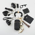 11pcs Women's Personal Set, Including Alarm, Door, Mirror, Lipstick Case And Other Freely Combinable Accessory Keychains, Convenient Hanging Decorations, Perfect Christmas Gift