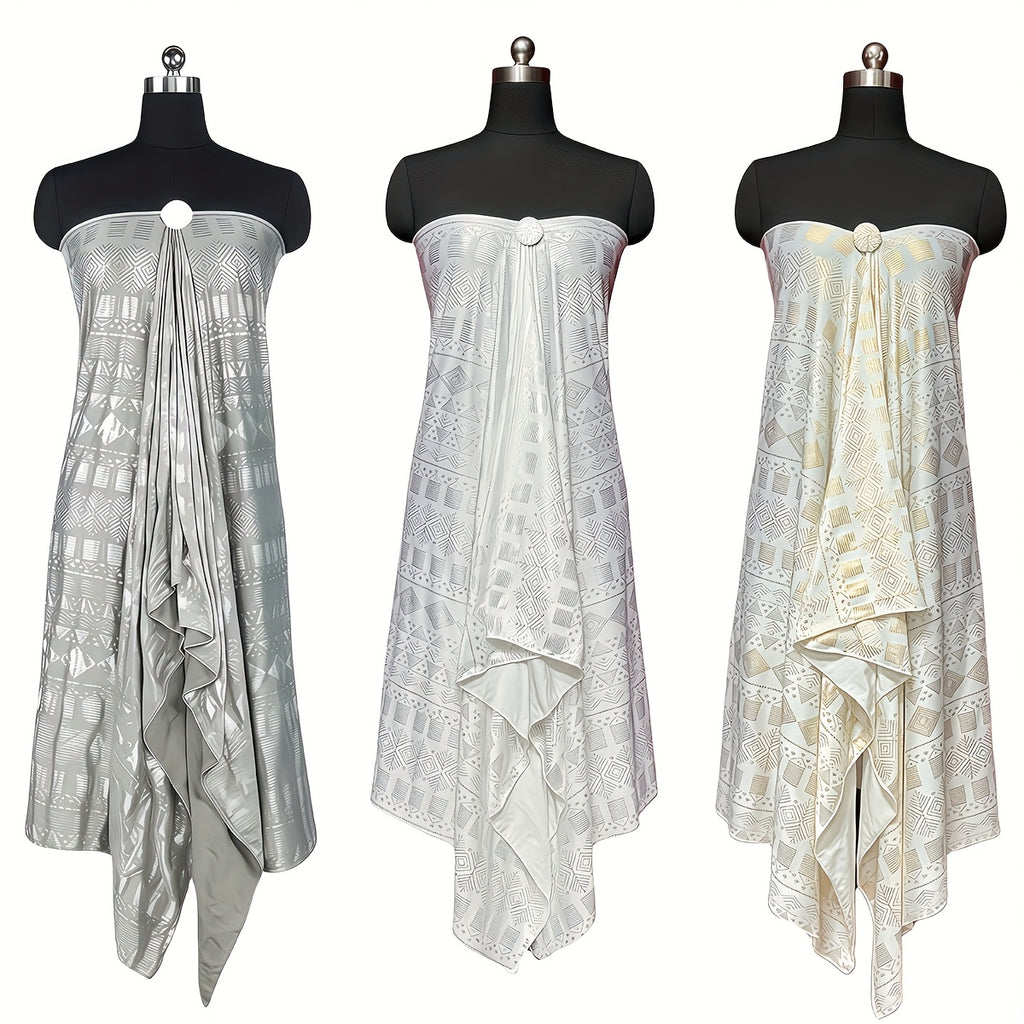 Elegant 3pcs Set: Soft & Stretchy Milk Fiber Shawls for Women - Warm, Windproof Scarves with Gift Buckle - Perfect for Fall/Winter Travel & Casual Outings