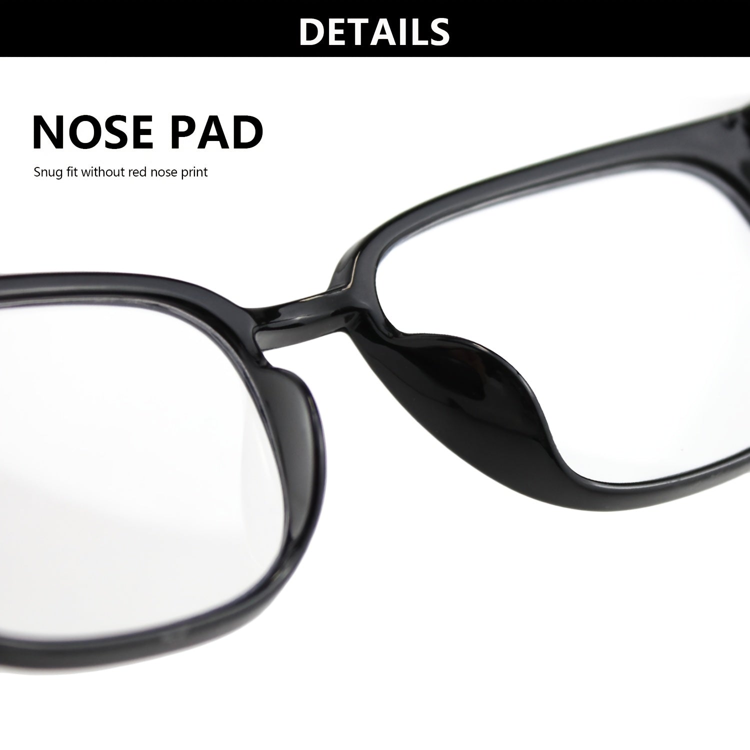 Classic Reading Glasses with Small Rectangle Frame - Comfortable Spring Hinges, Lightweight Plastic & PC Lens Eyewear for Men & Women, Non- +1 Magnification, Everyday Glasses for Computer, Driving, Reading - Stylish & Durable All-Day Wear