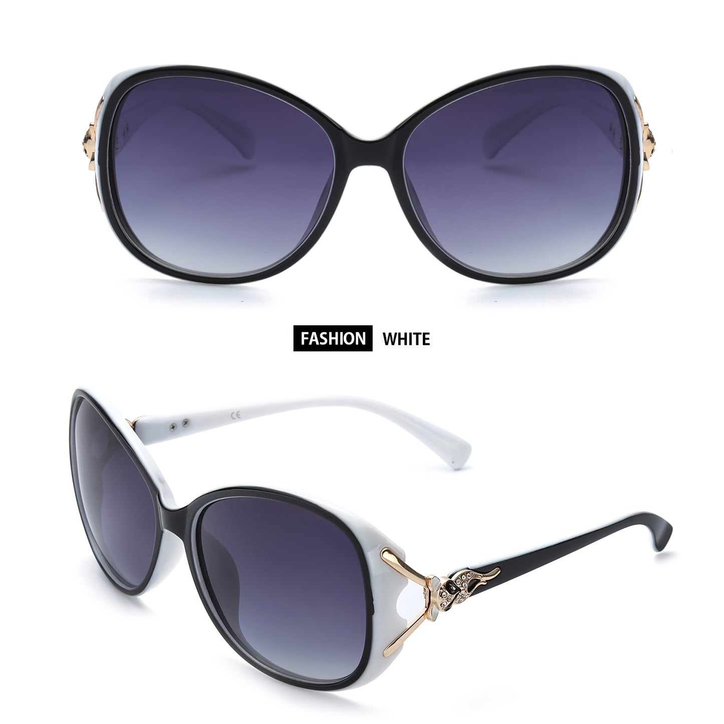 Oversized Sunglasses for Women UV400 Protection Trendy Large Frame Fashion Eyewear Anti-Glare Polarized Lens Multiple Colors Available Daily Casual Wear