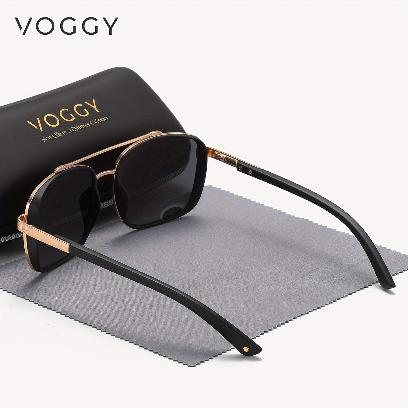 Polarized Pilot Sunglasses Men Women - Retro Aviator TR90 Metal Frame UV400 Protection Fashion Eyewear Driving Fishing Outdoor 5 Colors