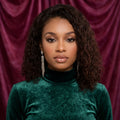 Deep Wave Glueless Wig Afro American Curly Hair with Pre Plucked Hairline Comfortable Fit Full Thick Natural Look Easy to Manage Perfect for Daily Wear Party Fashion | Women Wig | Afro Style Wig | Deep Wave Hair | Wigs for Cosplay | Wigs for Parties