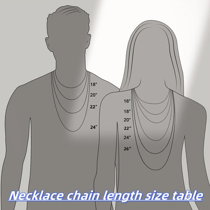 Gold Chain Necklace 24K Gold Plated 925 Sterling Silver 5mm Flat Lace Chain Necklace Unisex Hip Hop Jewelry 18 20 22 24 Inch Gift for Her