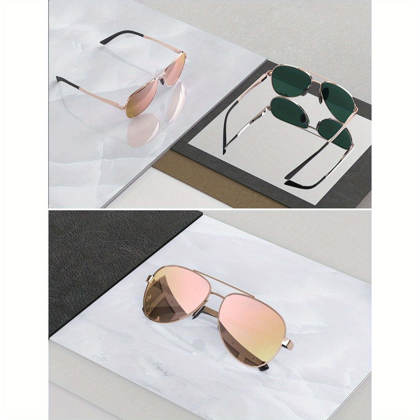 Polarized Sunglasses 59mm Unisex Mirrored & Non-Mirrored Driving Outdoor Eyewear for Men and Women UV Protection Stylish Shades Multi-Color Options