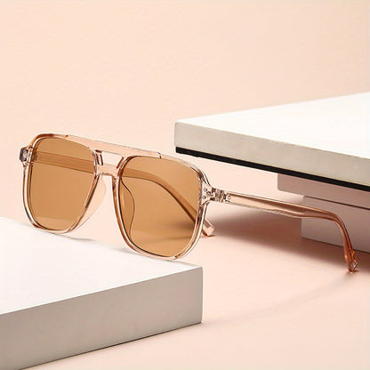 Rectangular Sunglasses Women 3 Pack Leopard Print Dual Bridge Reflective Lens PC Frame Fashion Eyewear Daily Wear Summer Festival Birthday Gift for Her