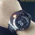 Lingkun Valentine's Day New Watch, Men's Casual Watch, Windproof Smoke Lighter Christmas Gift, Gift for Father, Anniversary Gift, Valentine's Day Gift