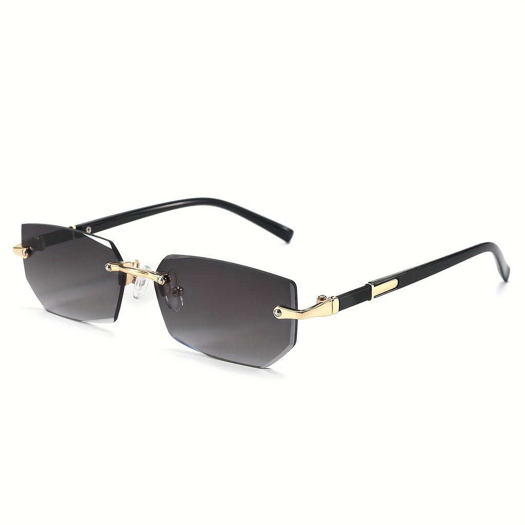 5pcs Frameless Gradient Glasses for Men & Women - Multi-Color (////) - Daily Wear, Parties, - No-Frame Accessories Suitable for Casual Style &