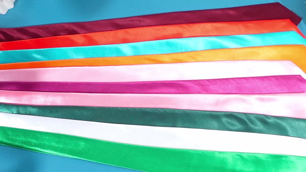 Set of 24 Solid Color Ties for Men, Pure Satin Neckties for Formal Events, Business, And Weddings