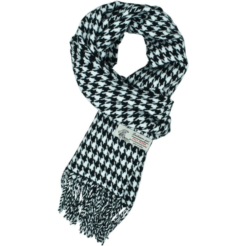 Scottish Stewart Tartan Plaid Luxurious Winter Scarf Soft Cashmere Feel 72"x12", Scottish Heritage Holiday Gift