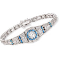 Moissanite Bracelet for Women Men, 925 Sterling Silver Bracelet, Elegant Luxurious Style, Fashionable High-End Jewelry for Daily Wear Weddings Banquets, Perfect Mother's Day Gifts, Ideal Gifts for Mom Mother Wife, Total Weight Of The Product (17.85g)