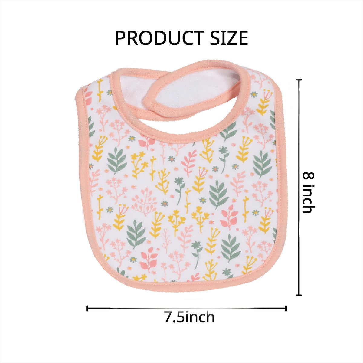 Baby & Toddler Baby Bib Multipack – Cotton Baby Bibs 5-Pack - Cartoon Embroidered – view 9