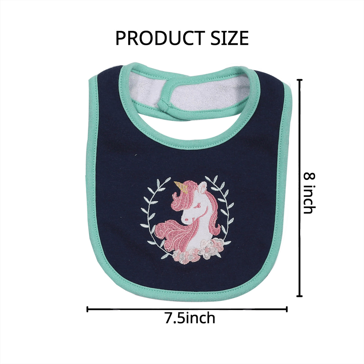 Baby & Toddler Baby Bib Multipack – Cotton Baby Bibs 5-Pack - Cartoon Embroidered – view 12