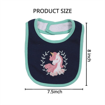 Baby & Toddler Baby Bib Multipack – Cotton Baby Bibs 5-Pack - Cartoon Embroidered – view 12