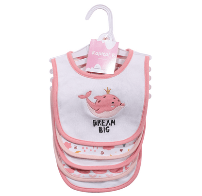 Baby & Toddler Baby Bib Multipack – Cotton Baby Bibs 5-Pack - Cartoon Embroidered – view 13