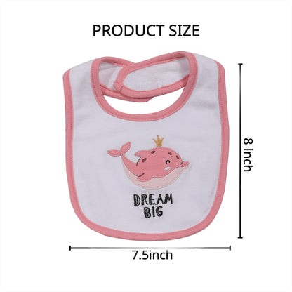Baby & Toddler Baby Bib Multipack – Cotton Baby Bibs 5-Pack - Cartoon Embroidered – view 15