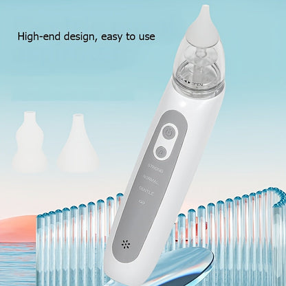 Baby & Toddler Facial Cleansing Device – Electric Pore Vacuum - 3 Suction Levels and LED – view 3
