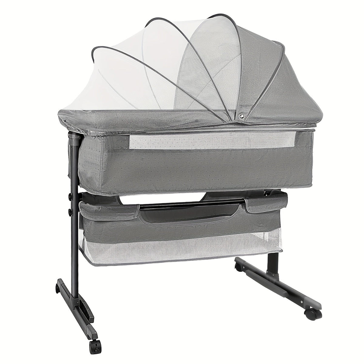 Baby Bassinet - Adjustable Bedside Basinet Height 0853 – view 6