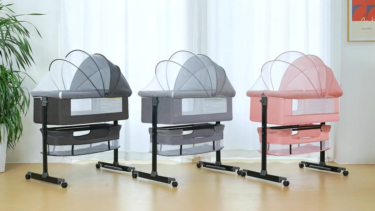 Baby Bassinet - Adjustable Bedside Basinet Height – view 7