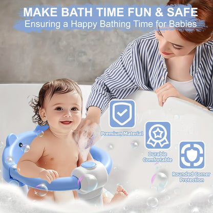 Baby Bath Seat - Non-Slip Soft Months Seats – view 4