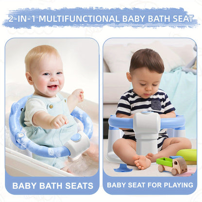 Baby Bath Seat - Non-Slip Soft Months Seats – view 9