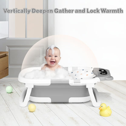 Baby Bathtub - Portable Foldable Travel Soft 1765 – view 10