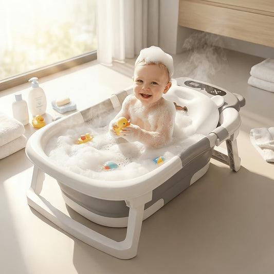 Baby Bathtub - Portable Foldable Travel Soft 2469 – main product image