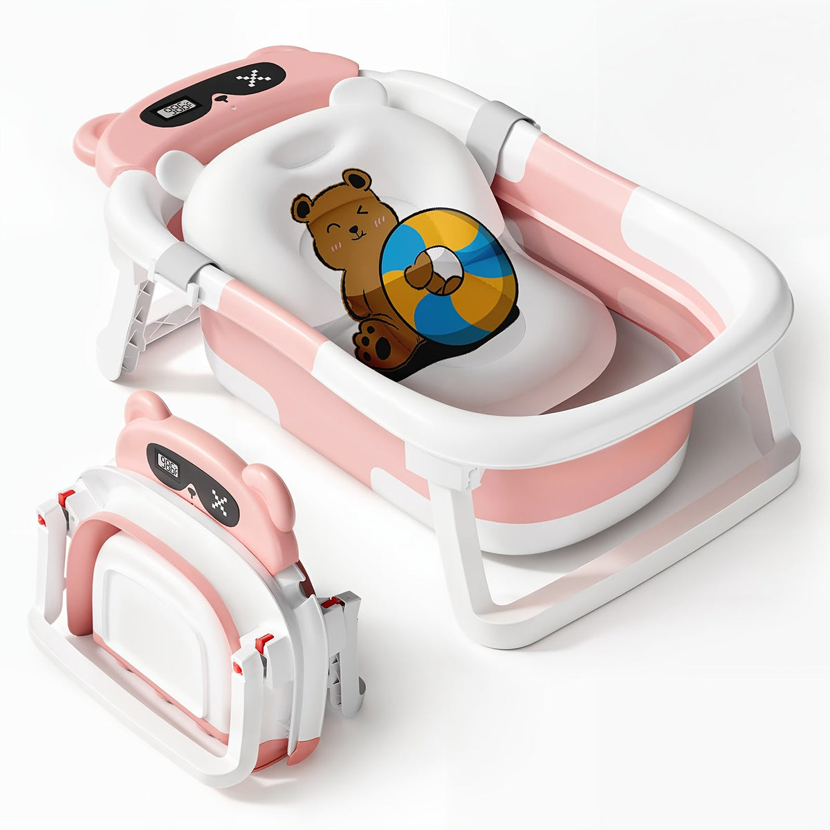Baby Bathtub - Portable Foldable Travel Soft 2469 – view 3