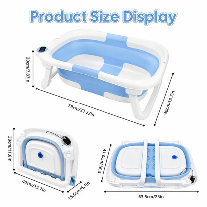Baby Bathtub - Portable Foldable Travel Soft 2917 – view 2