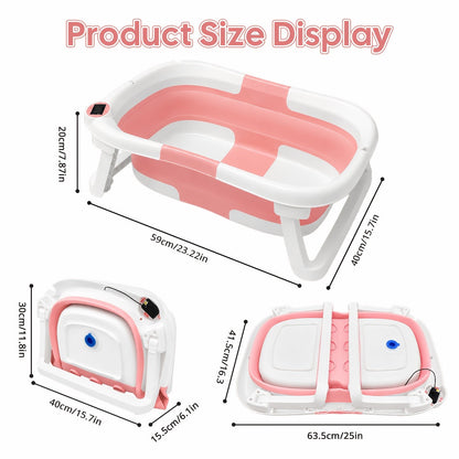 Baby Bathtub - Portable Foldable Travel Soft 3717 – view 2