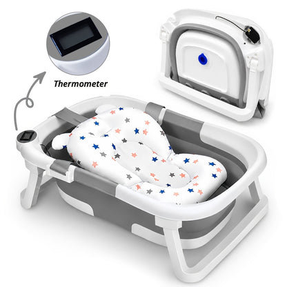 Baby Bathtub - Portable Foldable Travel Soft 3717 – view 6