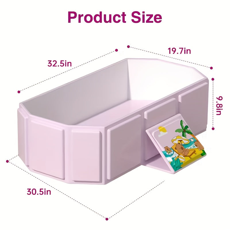 Baby Bathtub - Portable Folding 79gal Inches – view 2