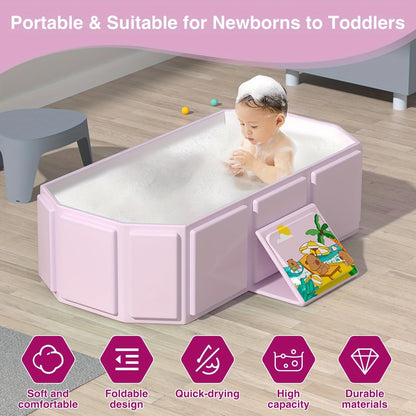 Baby Bathtub - Portable Folding 79gal Inches – view 7