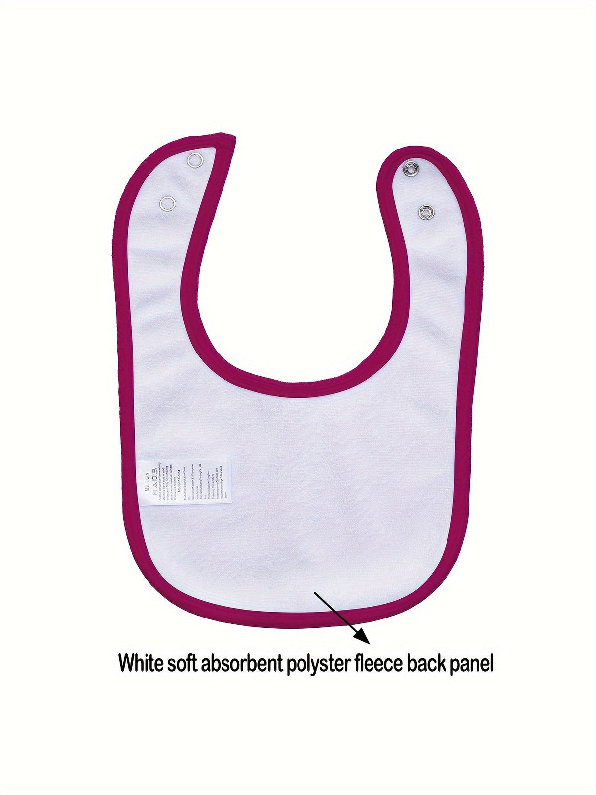 Baby Bib - 10-pcs Adjustable Muslin 10pcs – view 2