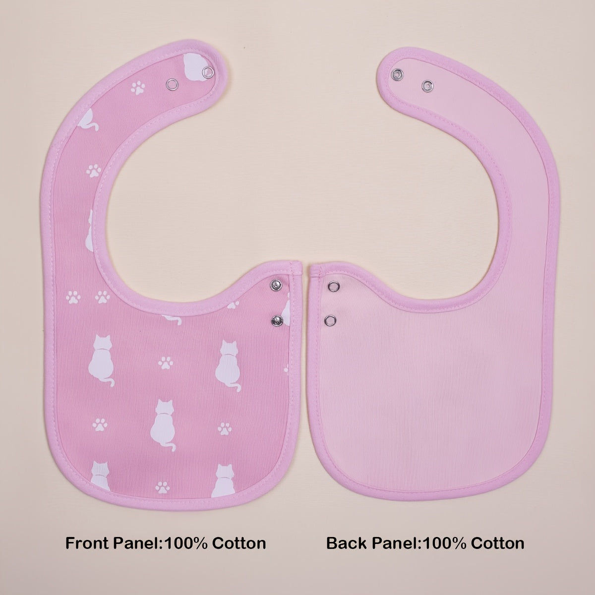 Baby Bib - 12-pcs Adjustable 12pcs Bibs – view 5