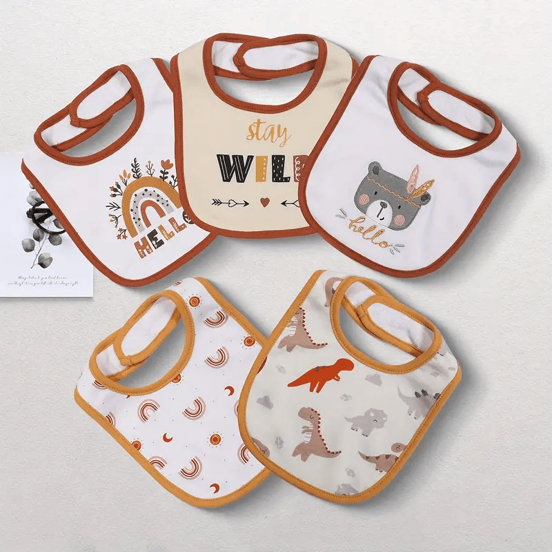Baby Bib Set - Soft Absorbent Multipack – Cotton Outfit – view 2