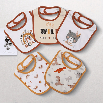 Baby Bib Set - Soft Absorbent Multipack – Cotton Outfit – view 11