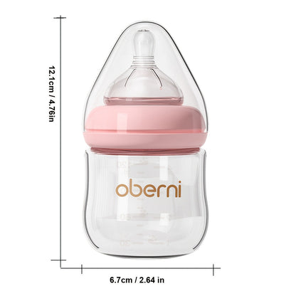 Baby Bottle - Anti-Colic Glass Oberni 4Oz – view 2