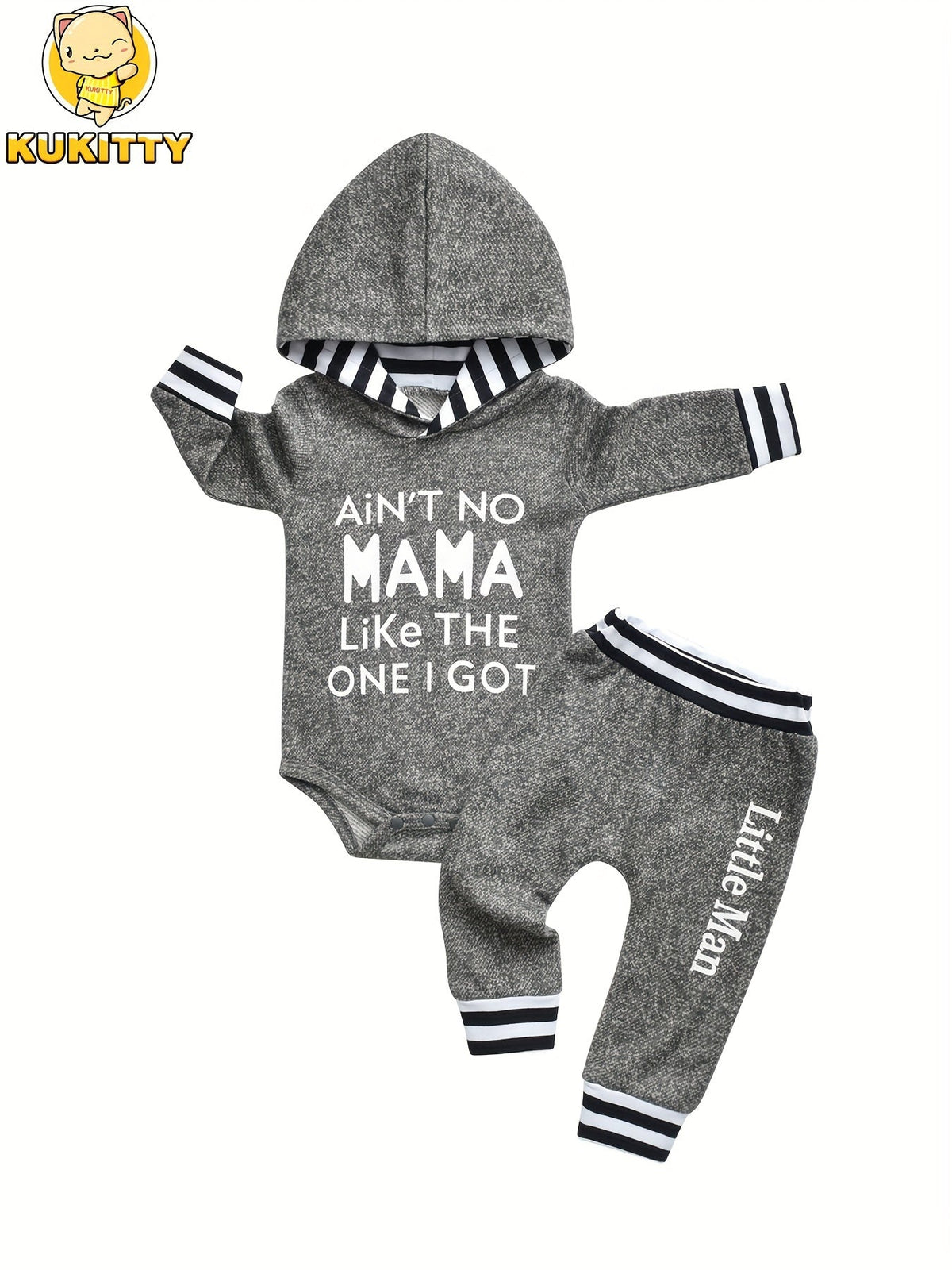 Baby Boy Graphic Outfit Set - Winter 4549 – view 10