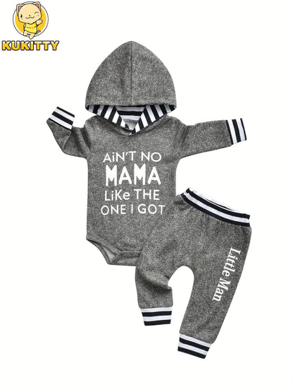 Baby Boy Graphic Outfit Set - Winter 4549 – view 10