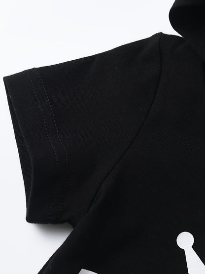 Baby Boy Graphic Romper - Short Sleeve Summer – view 11